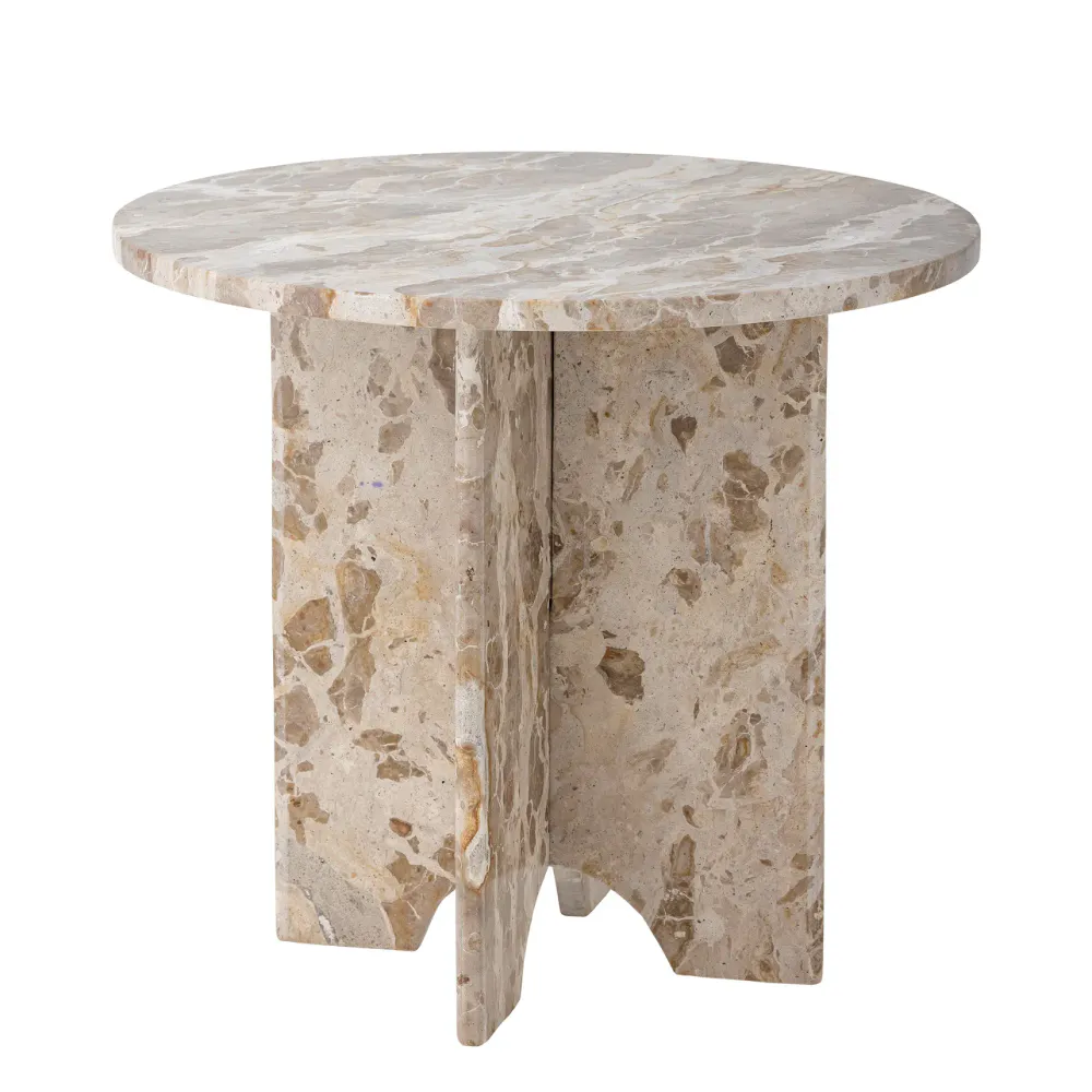 Bloomingville Jasmia Sidebord Marmor Brun