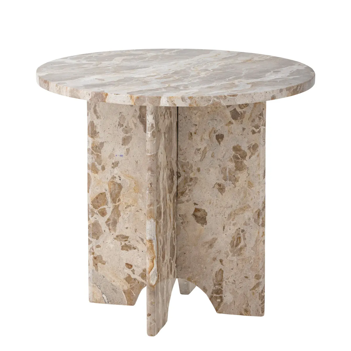 Bloomingville Jasmia Sidebord Marmor Brun