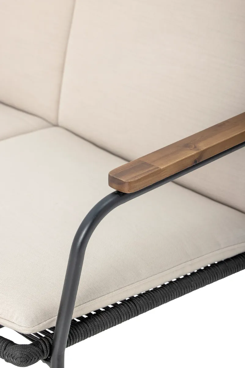 Bloomingville Hampton Utesofa Sort