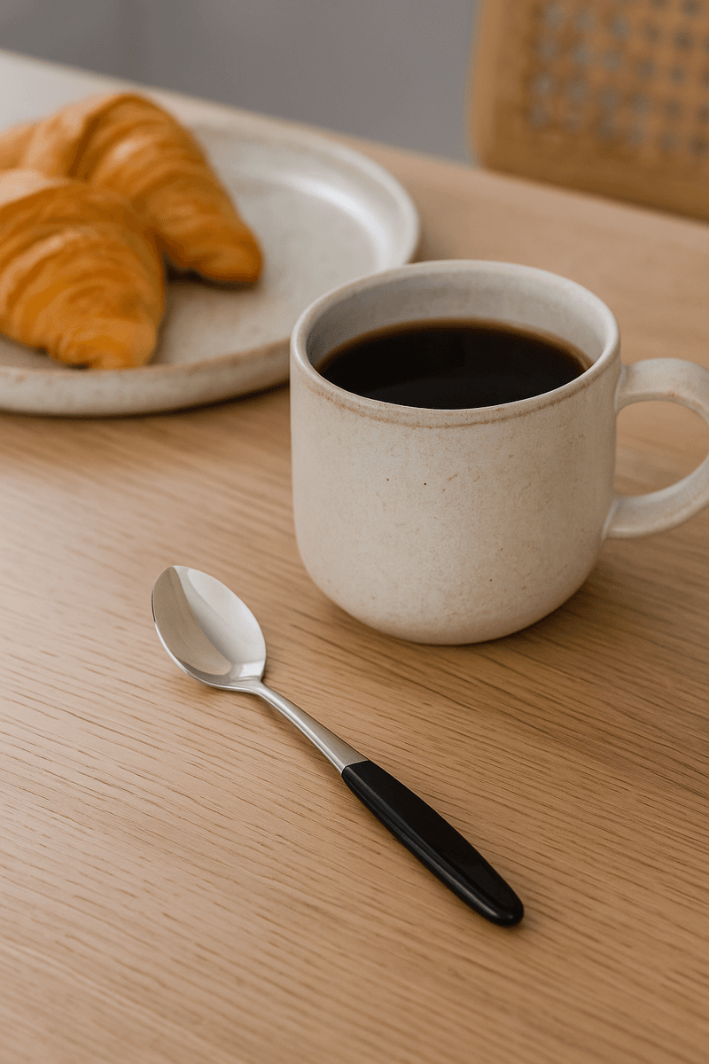 Skaugum Bestikk Urban Black Kaffeskje