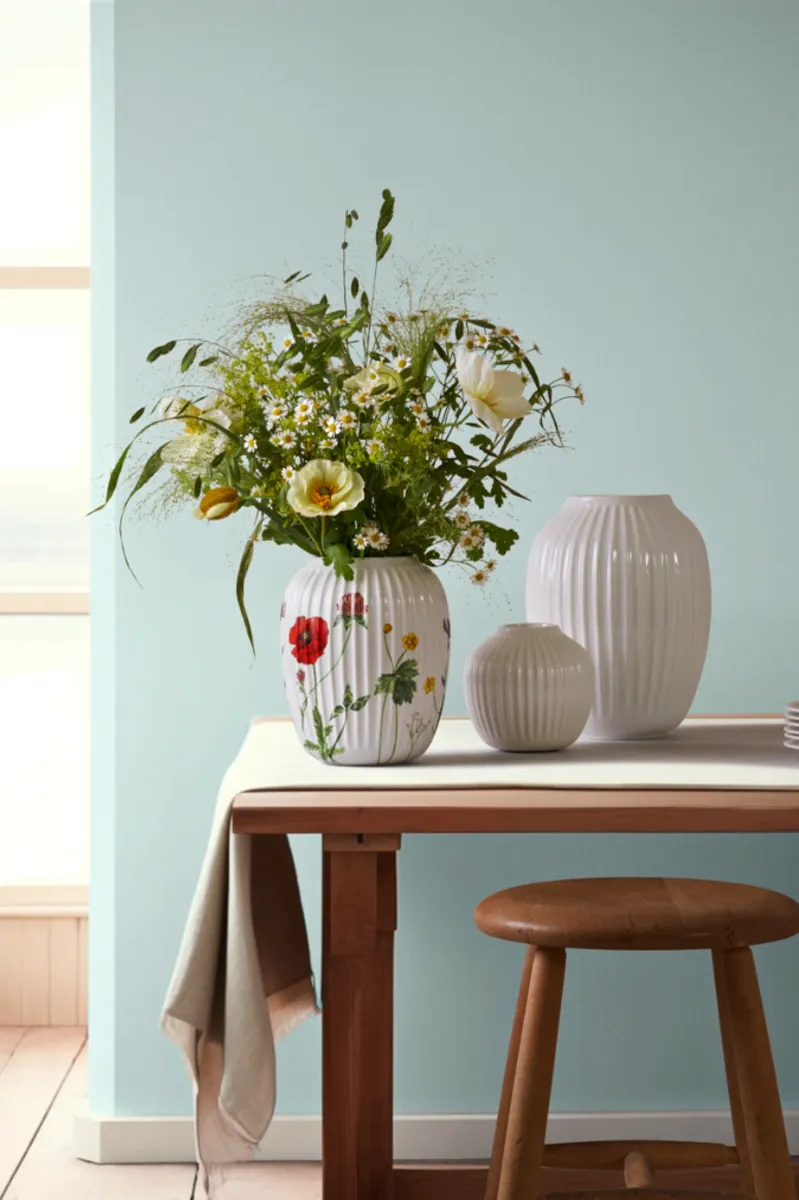 Kähler Hammershøi Vase 13 cm Hvit