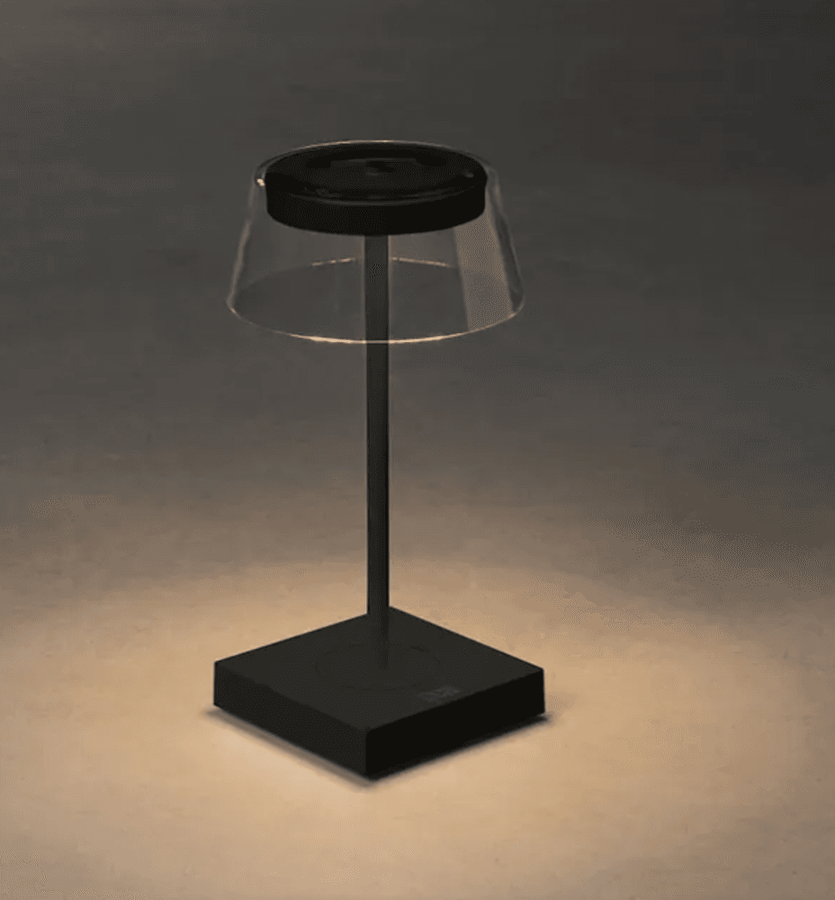 Trend Collection Camogli bordlampe – oppladbar og dimbar, sort