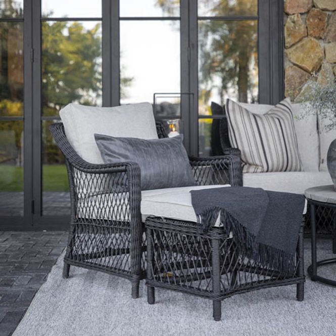 Hovedbilde Artwood Marbella Loungestol Black Twist