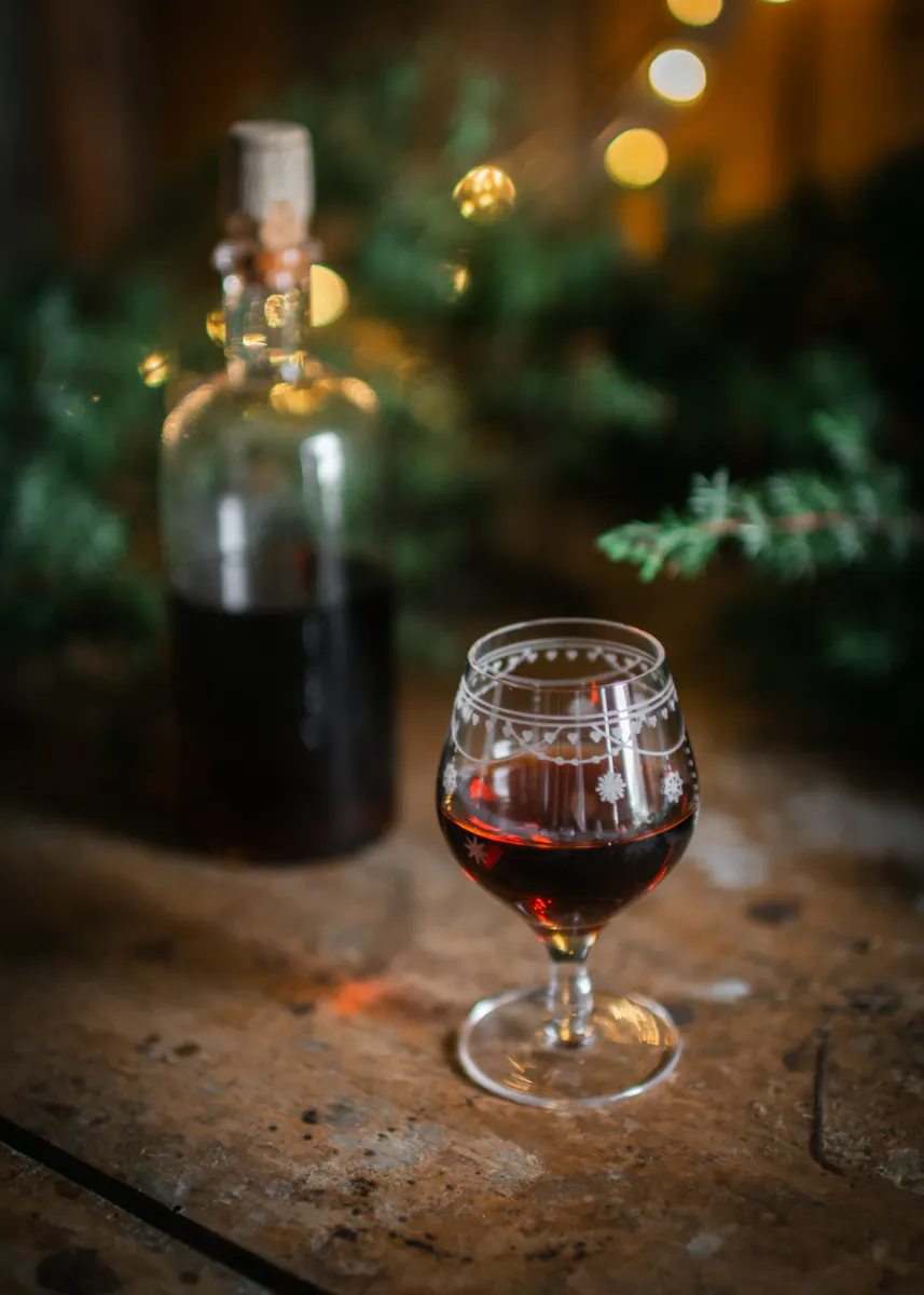 Wik & Walsøe Julemorgen Akevitt-/Snapsglass 6 cl