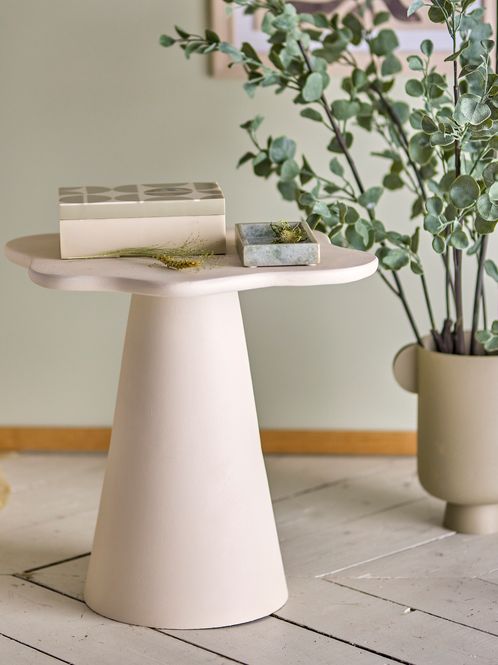 Hovedbilde Bloomingville Soller sidebord aluminium natur