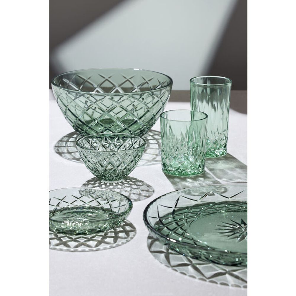 Lyngby Glas Sorrento Highball 38 cl 4 stk Grønn
