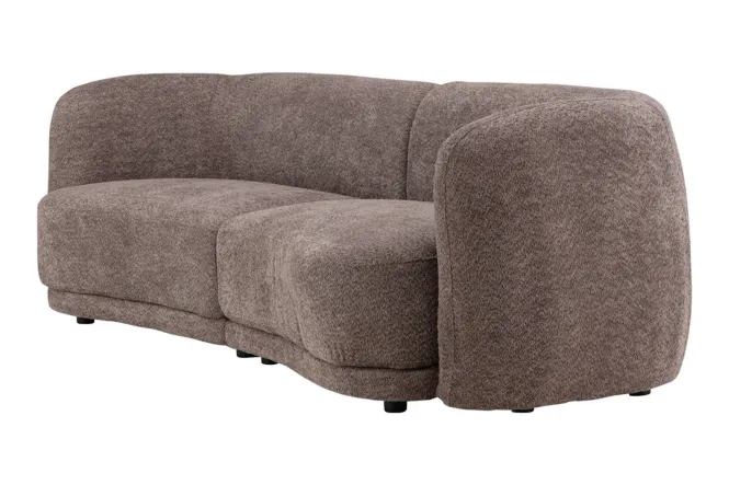 Hovedbilde Cielo 3-seter sofa – Brun bouclé
