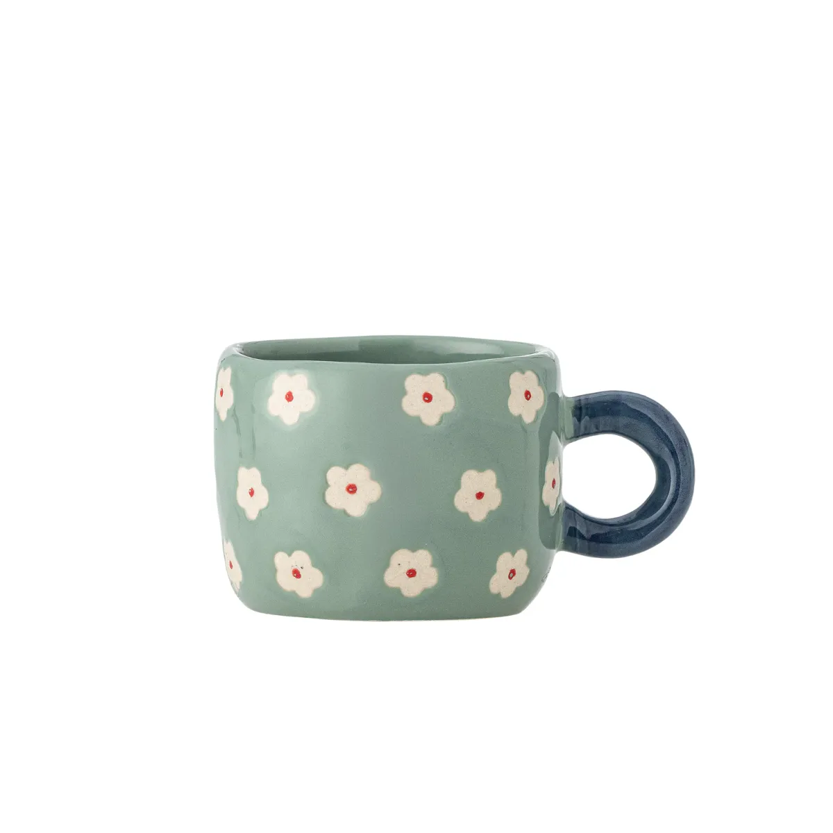Bloomingville Nini Kopp Blå Blomster 100 ml