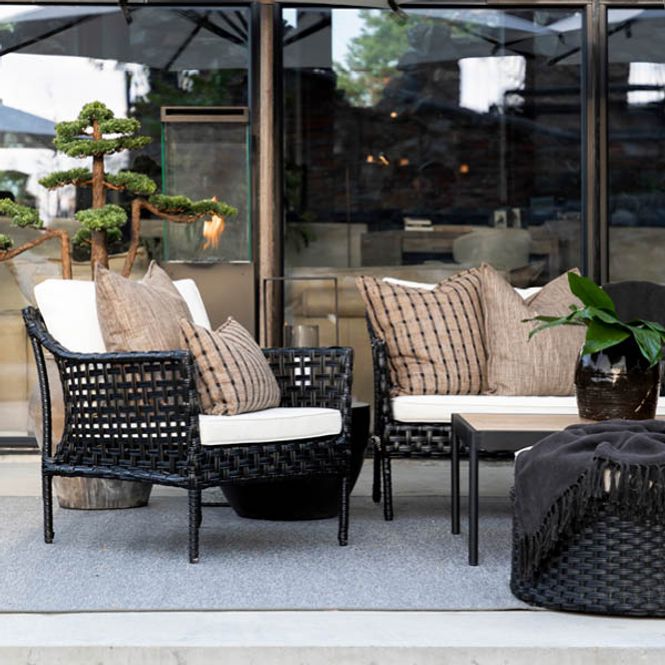 Hovedbilde Artwood Santa Monica Loungestol Classic Black