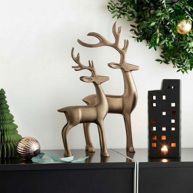 Hovedbilde Villeroy & Boch Christmas Chic Figur Hjort Gull ...
