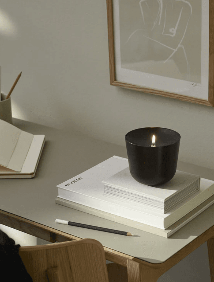 Stelton Solis Olje lampe Sort
