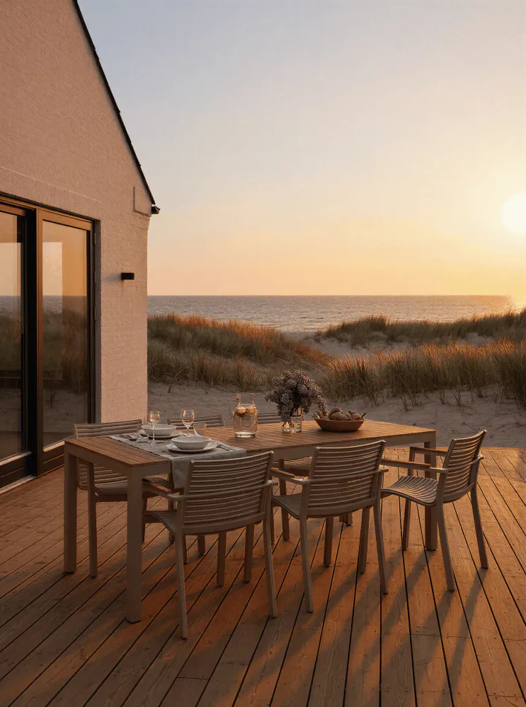 Cinas Mood Extreme Spisebord 208x100 cm Sand