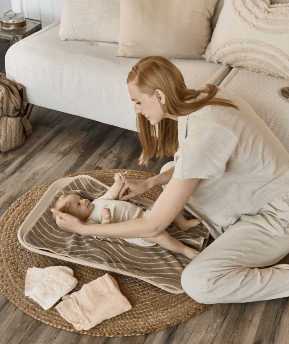 Leander Woodland Topper til Stellematte Cappuccino
