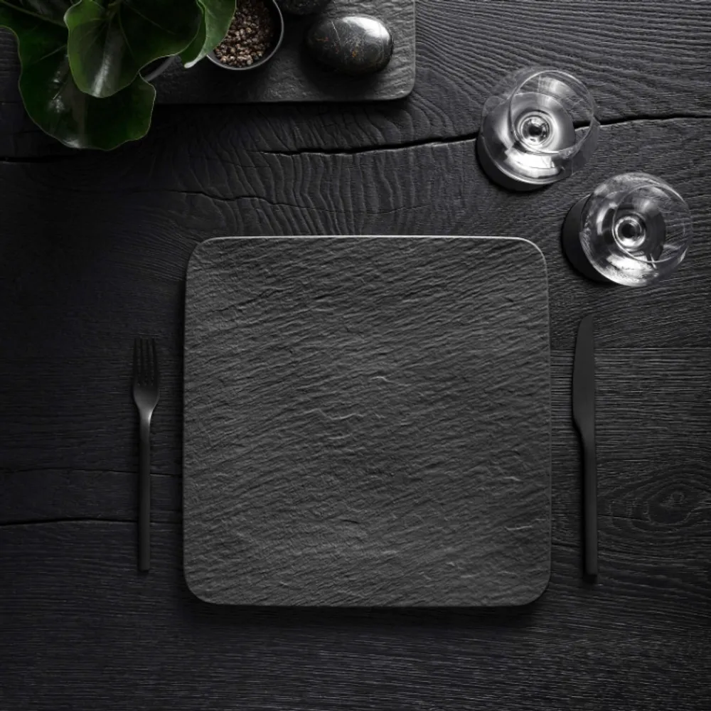 Villeroy & Boch Manufacture Rock Serveringsfat 32x32 cm