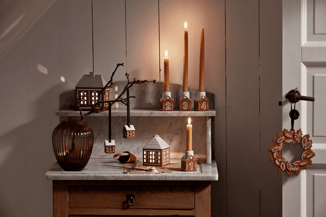 Hovedbilde Kähler Gingerbread Juleoppheng 2 stk