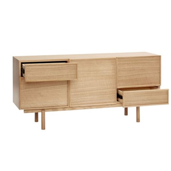 Hovedbilde Hübsch Sjenk Eik FSC 140x40xh65