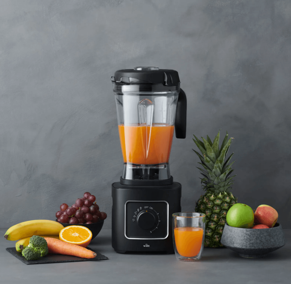 Witt Premium Slow Juicer Svart