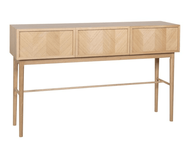 Hovedbilde Hübsch Herringbone Konsollbord Eik Natur 150cm ...