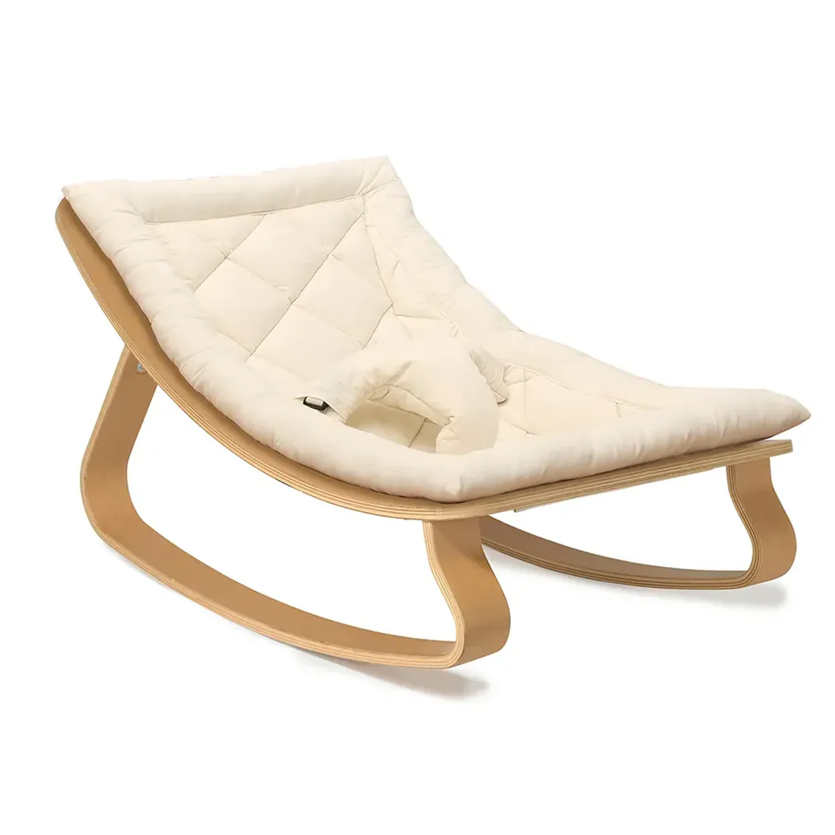 Levo Skråstol Walnut Organic White