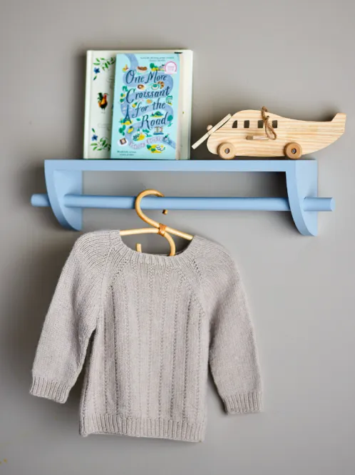 Hovedbilde Bloomingville MINI Mingus Vegghylle Blå