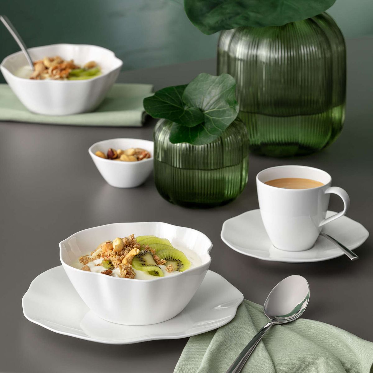 Villeroy & Boch Pura Frokostskål 390 ml Hvit