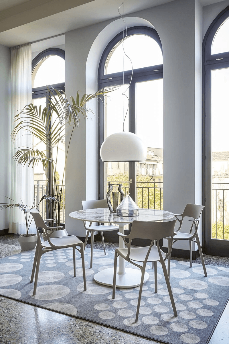 Kartell A.I. Stol Grå