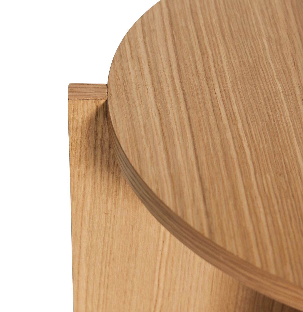 Hübsch Nomad Blomsterbord Stort Eik FSC