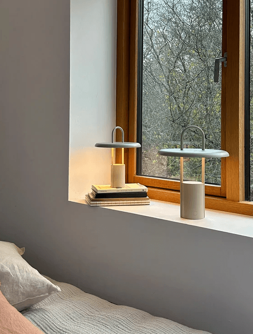 Hovedbilde Stelton Pier LED-lampe, bærbar H 33,5 cm Sand