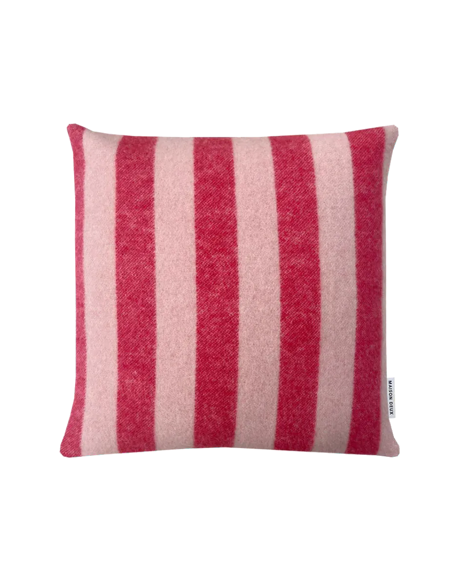 Maison Deux Candy Wrap Putetrekk 50x50 Rosa/Rød