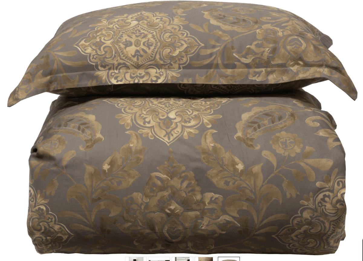 Halvor Bakke Gimle sengesett 140× 00 cm / 50×70 cm Brun/Muldvarp