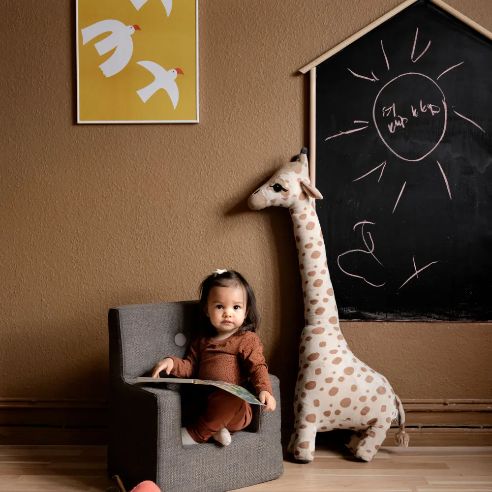 by KlipKlap Kids Barnestol Brun