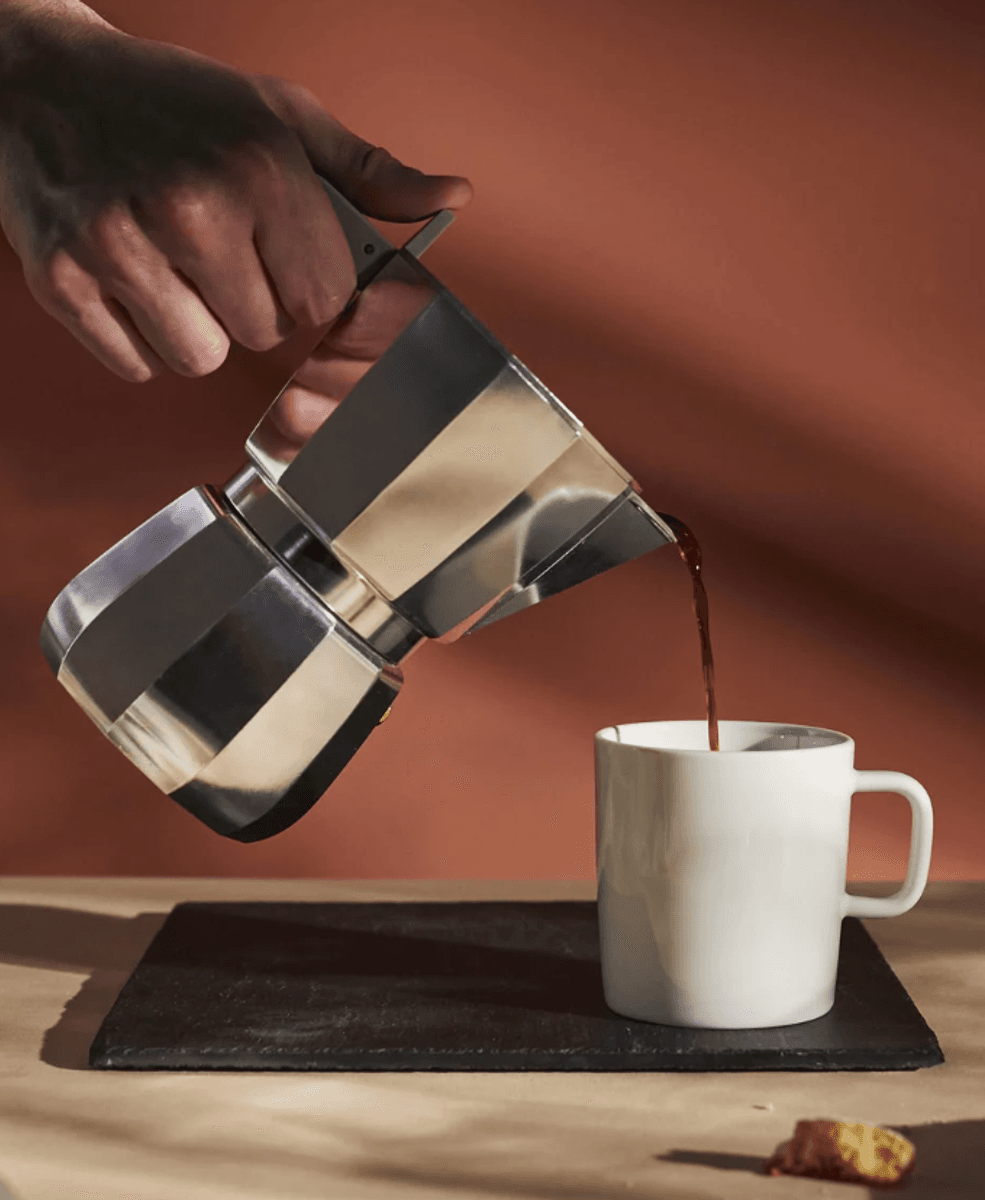 Alessi Moka Espressokanne Til Induksjonstopp 9 Kopper 