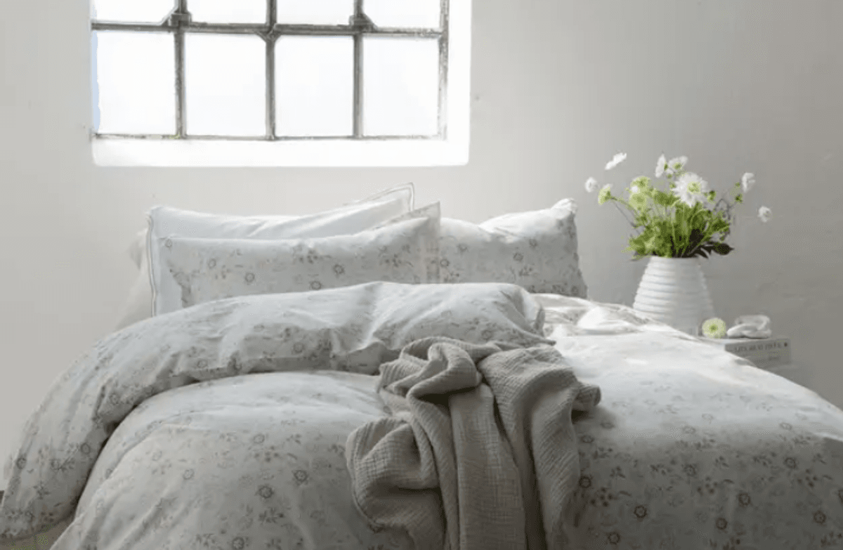 Borås Cotton Liva Sengesett 140x200 cm Blå
