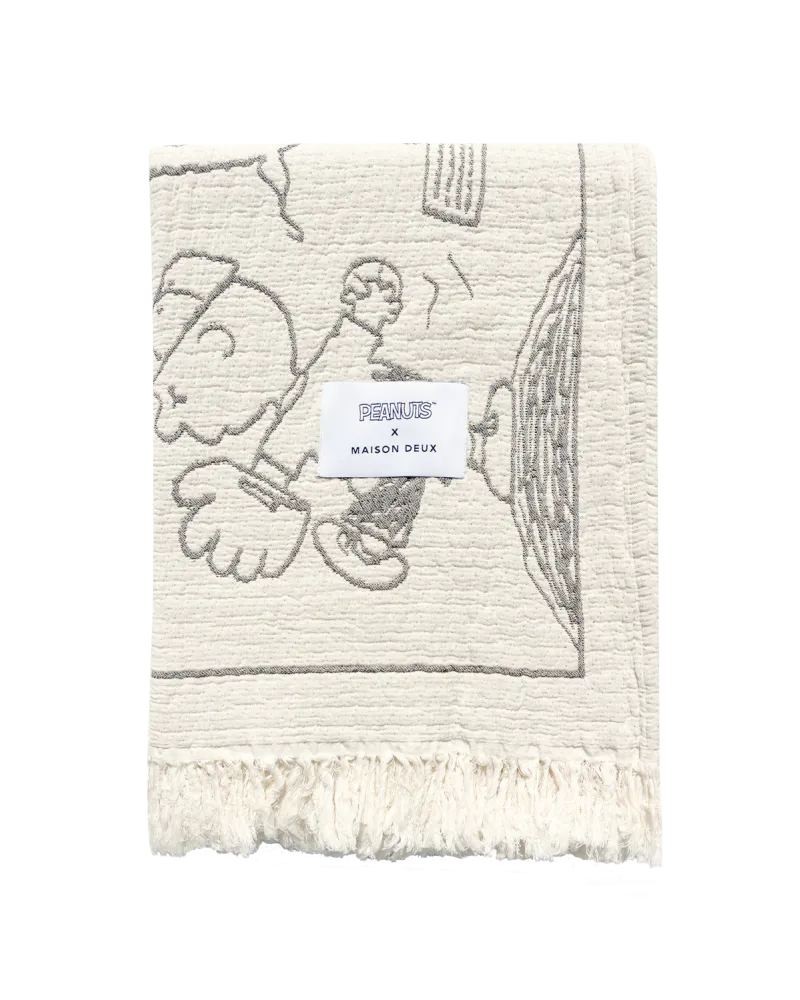 Maison Deux Peanuts Pledd Comic Baseball