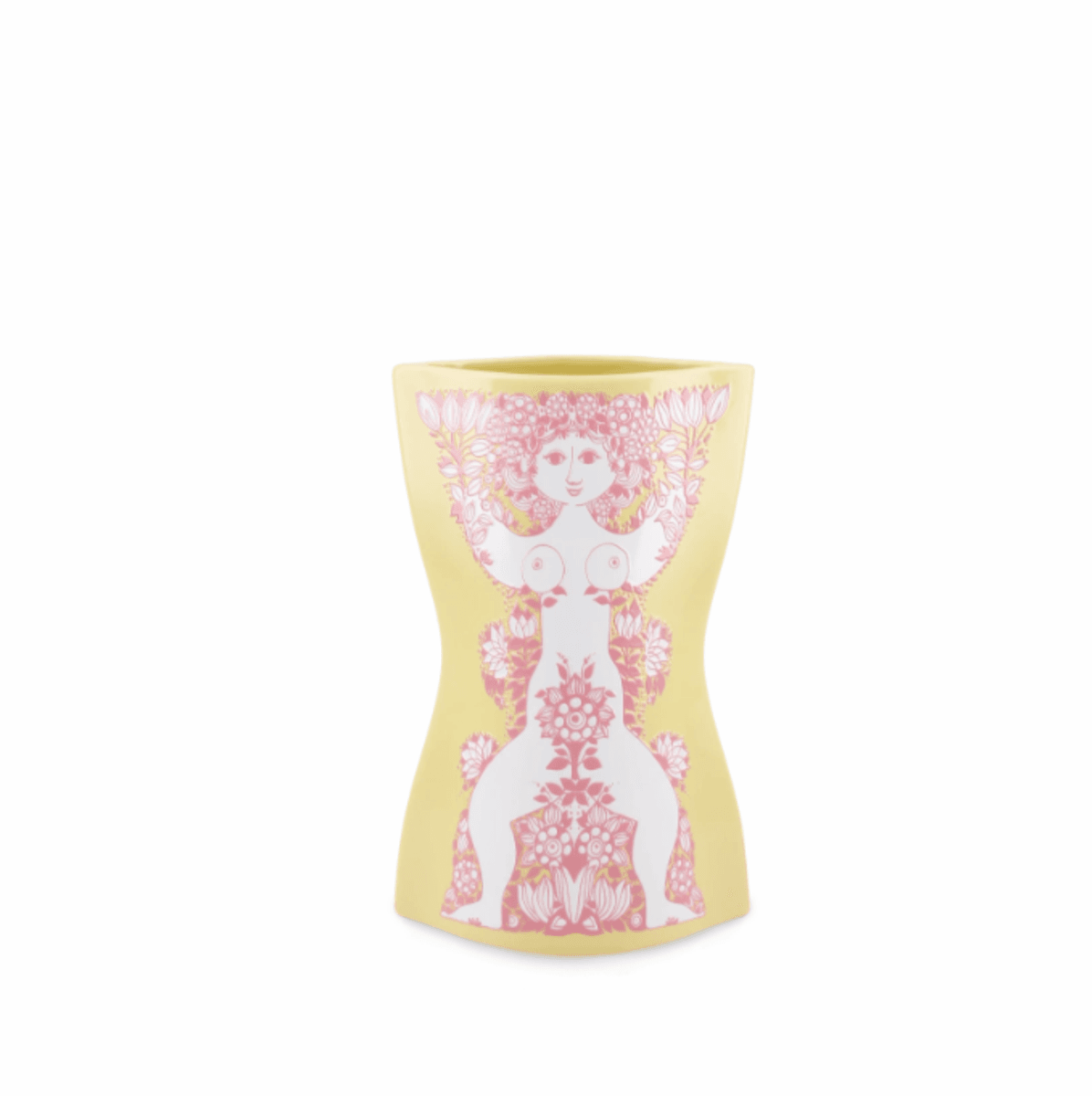 Bjørn Wiinblad Nina Vase H22cm Gul