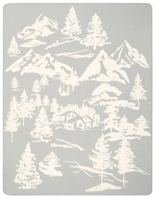 Hovedbilde Biederlack Mountain Dreams Pledd 150x200 cm