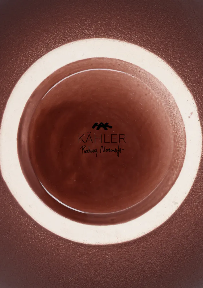 Kähler Studio Omaggio #1 Vase H20 cm Bordeaux