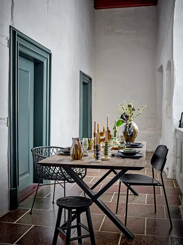 Bloomingville Monza Spisestol Svart 2 stk
