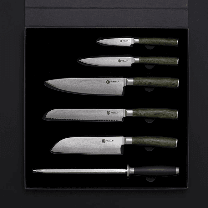 Hovedbilde Hexclad by Gordon Ramsay Knivsett 6 deler