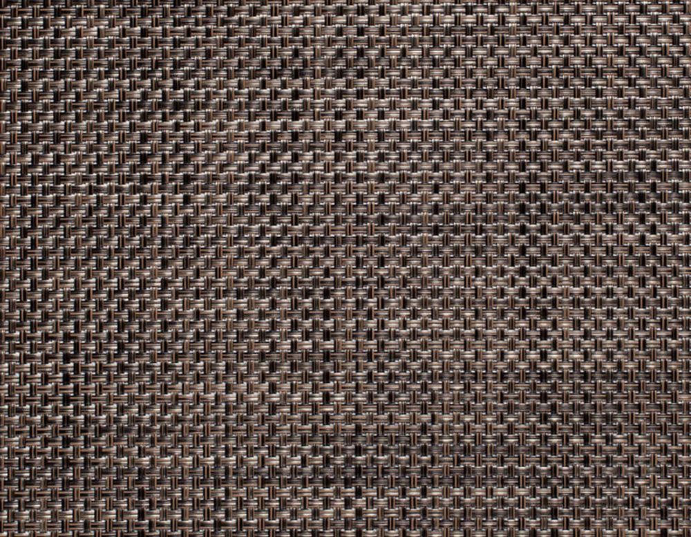 Chilewich Spisebrikke Basketweave Rund Earth 4stk