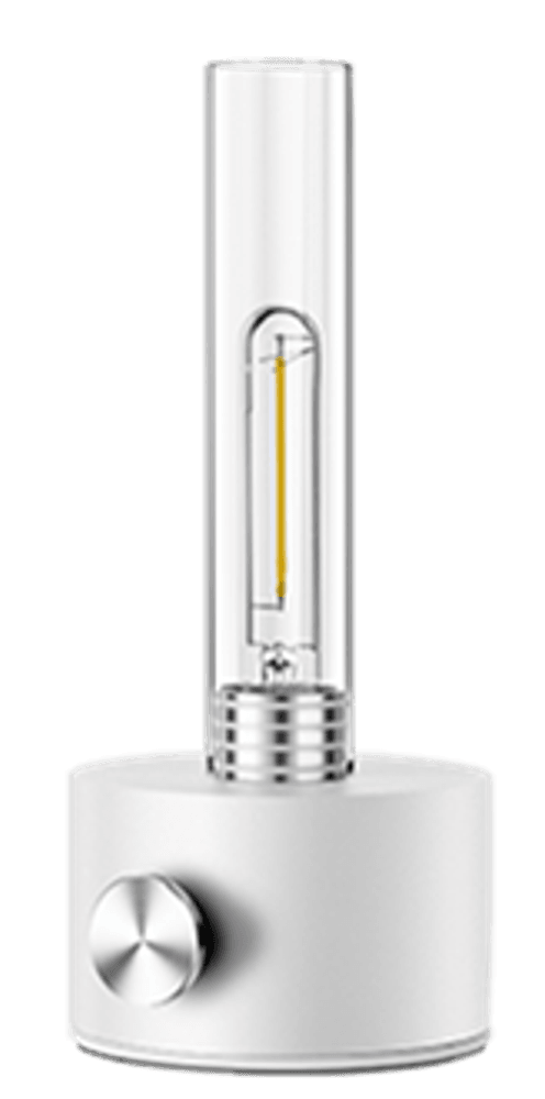 Herstal Harbor Bordlampe Stor Hvit