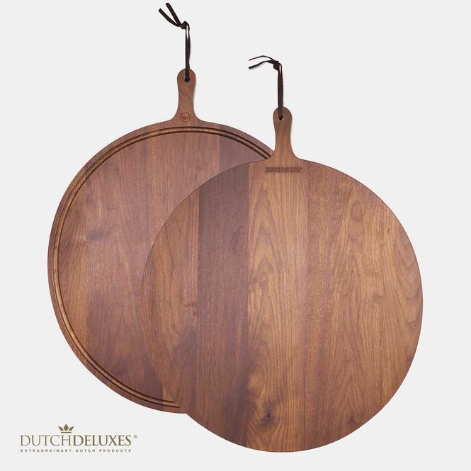 Hovedbilde Dutchdeluxes XL Rund Fjøl Valnøtt 60 cm