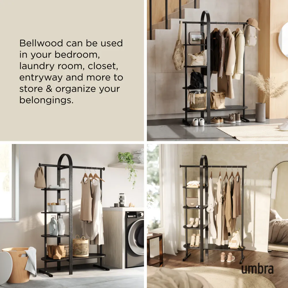 Umbra Bellwood Klesstativ Hvit/Natur Stor