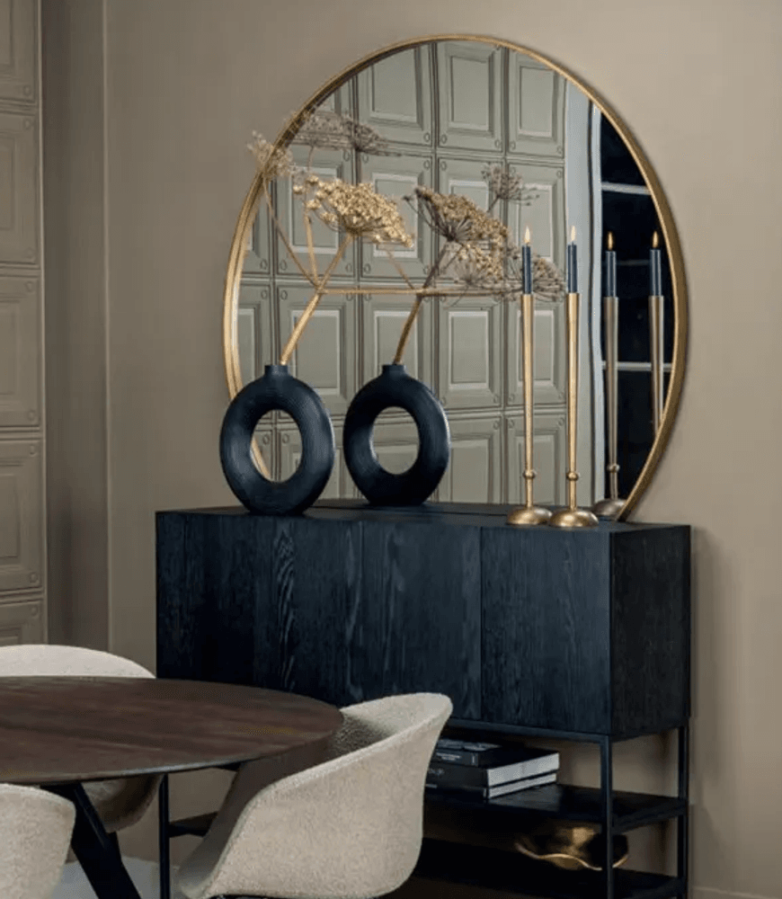 Trend Collection Dawson Skjenk Svart 145 x 35 x 107 cm