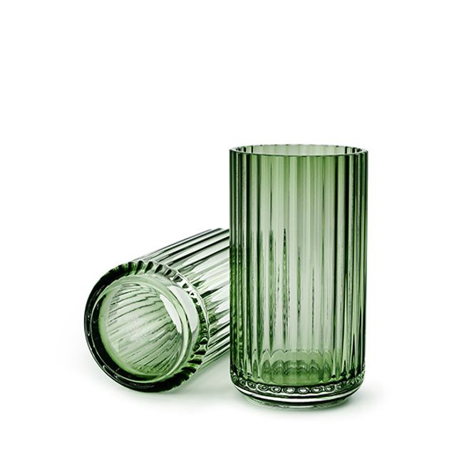 Hovedbilde Lyngby Porcelæn Vase glass 15 cm Copenhagen Green