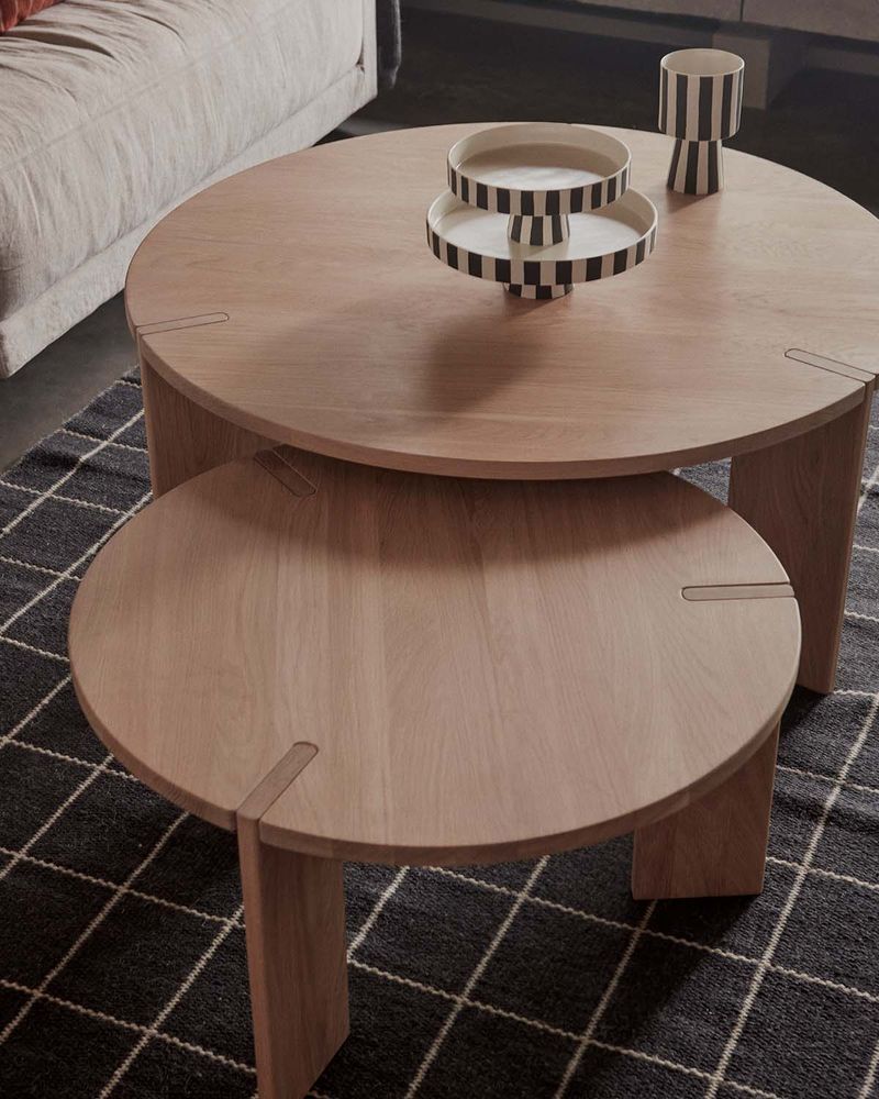 OYOY OY Kaffebord D65cm Natur