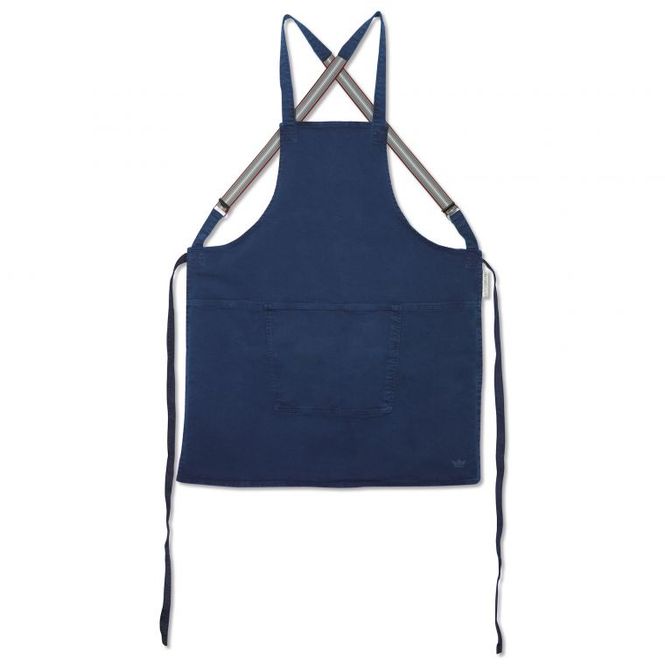Hovedbilde Dutchdeluxes Suspender Forkle Canvas Mørk Blå