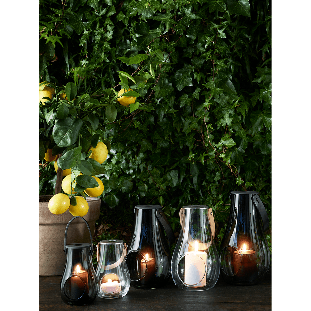 Holmegaard Design With Light Lykt Smoke 25 cm