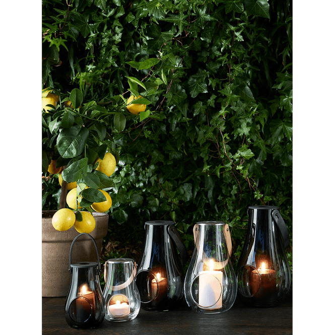 Hovedbilde Holmegaard Design With Light Lykt Smoke 25 cm