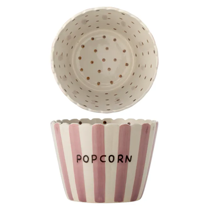 Hovedbilde Bloomingville Chip Skål Popcorn Rosa